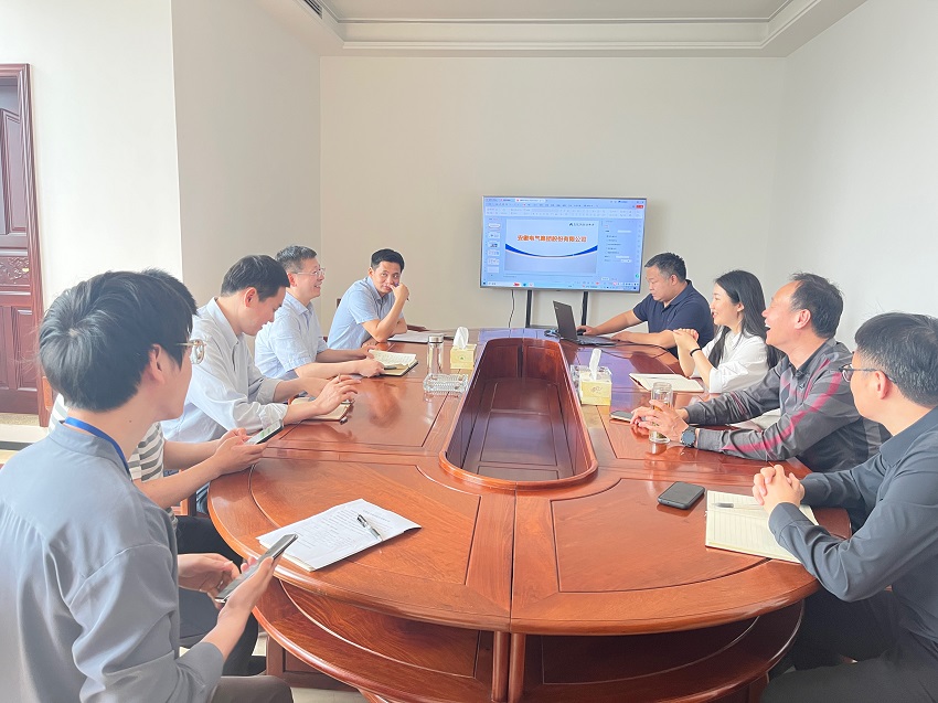 包河区委常委副书记刘登银一行光临安徽J9集团走访调研