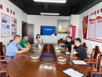 上海电气新能源总经理陈晨一行光临安徽J9集团